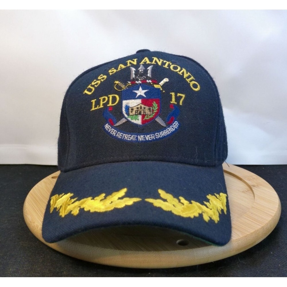 USS Kidd Baseball Cap The Corps Navy Blue DDG100‎ Adjustable Cotton Hat